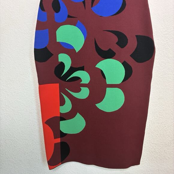 Alexander McQueen Broken Flower Jacquard Knit Dress L NWT - Picture 4 of 11